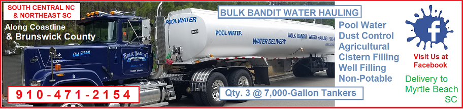 Bulk Bandit Water Hauling in North Carolina NC